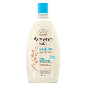 Aveeno Baby Bubble Bath with Natural Oat Extract for Sensitive Skin 568ml